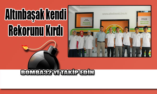Altınbaşak kendi rekorunu kırdı